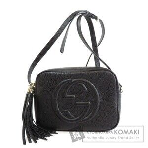 Gucci Soho Interlocking GG Shoulder Bag Leather